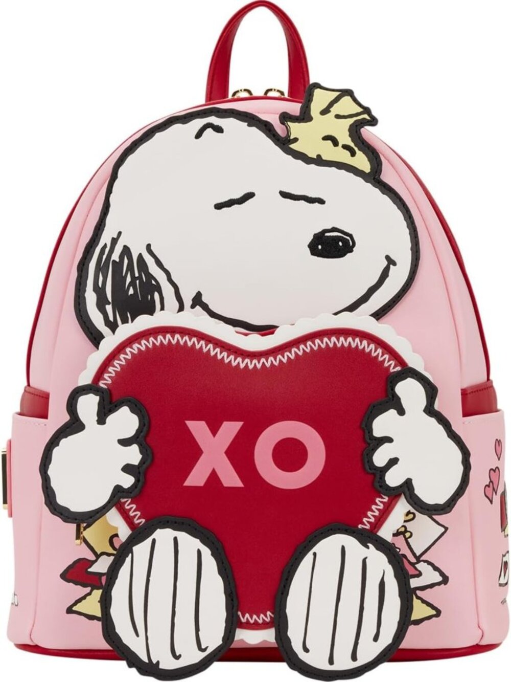 Valentine's Day Mini Backpack - Cute Snoopy Design, Perfect for Everyday Use